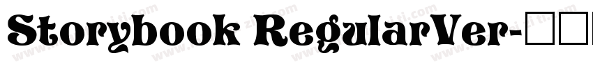 Storybook RegularVer字体转换